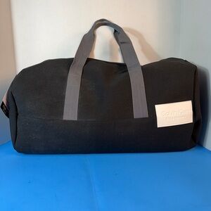 Calvin Klein Black and Gray Duffel Bag